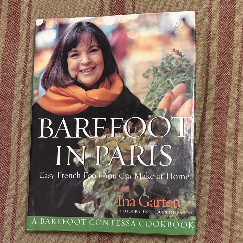 Barefoot in Paris Ina Garten Cookbook